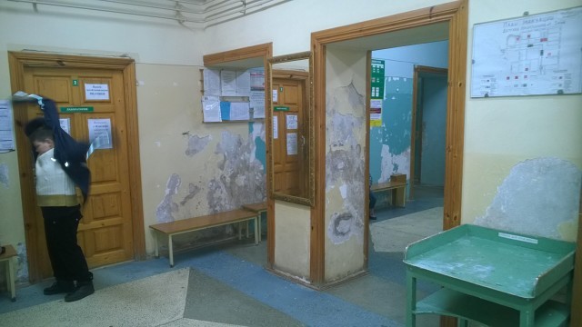 Murals in the children's state polyclinic of Vyshny Volochyok - Health care, Provinces, Children, The medicine, Polyclinic, Longpost