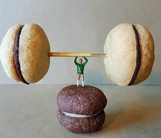 This Pastry Chef Turns His Desserts Into Coolest Miniatures - Dessert, Miniature, Longpost