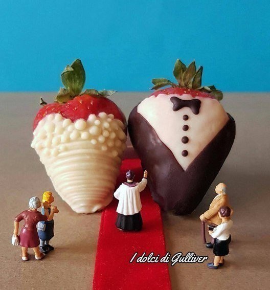 This Pastry Chef Turns His Desserts Into Coolest Miniatures - Dessert, Miniature, Longpost