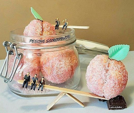 This Pastry Chef Turns His Desserts Into Coolest Miniatures - Dessert, Miniature, Longpost