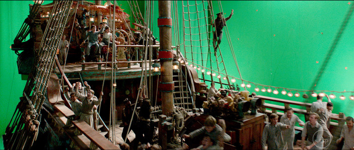 Special effects of the film Peng: Journey to Neverland - Movies, , , Rooney Mara, Special effects, Before and after VFX, Longpost