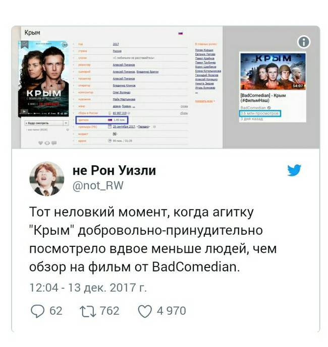 Крым - Фильм Крым Путь на Родину, Badcomedian, Просмотр, Крым не наш, Крым