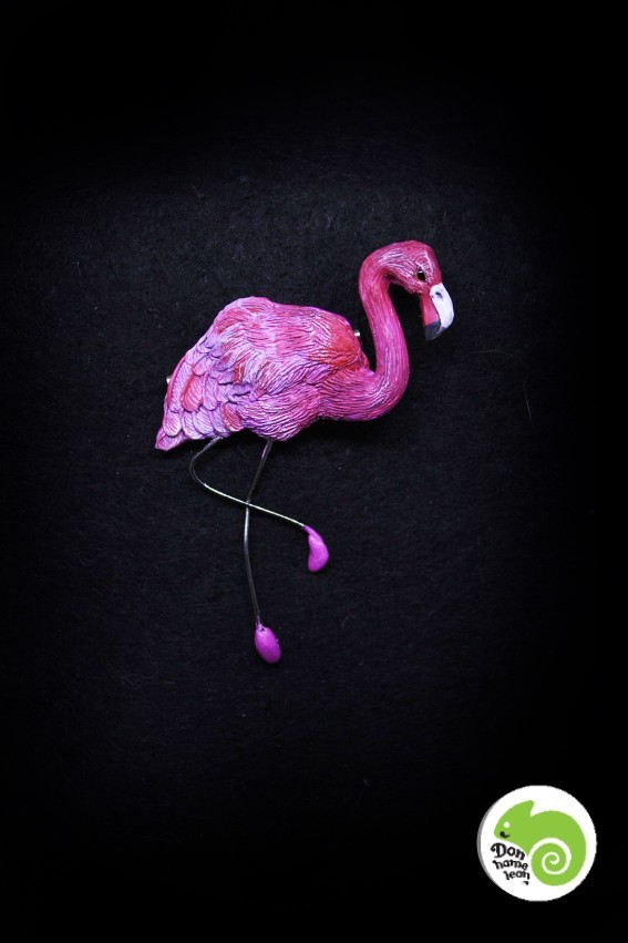 Birds - My, Handmade, Birds, Owl, Kingfisher, Bullfinches, Flamingo, Polymer clay, Needlework without process, Longpost