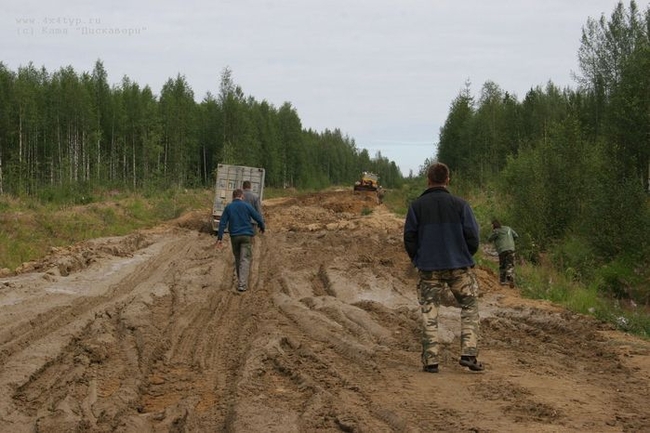 The Road of Life, or how to drive through the taiga on Logan. Part 4, final. - My, Komi, All-terrain vehicle, Business trip, Adventures, Longpost, Renault logan