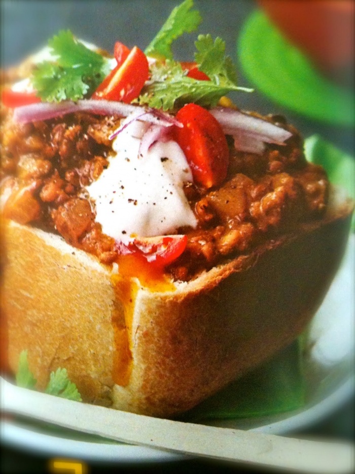 Bunny chow, junk food from South Africa - Junk food, 