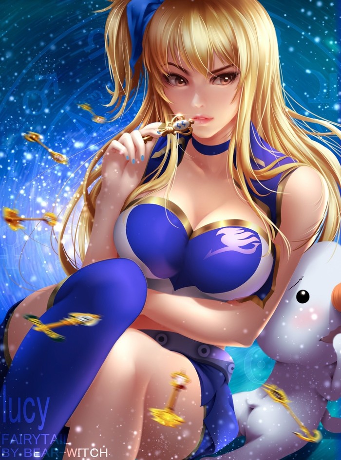 Lucy Heartfilia - Anime art, Anime, Fairy Tail, Lucy Heartfilia, Bear-Witch