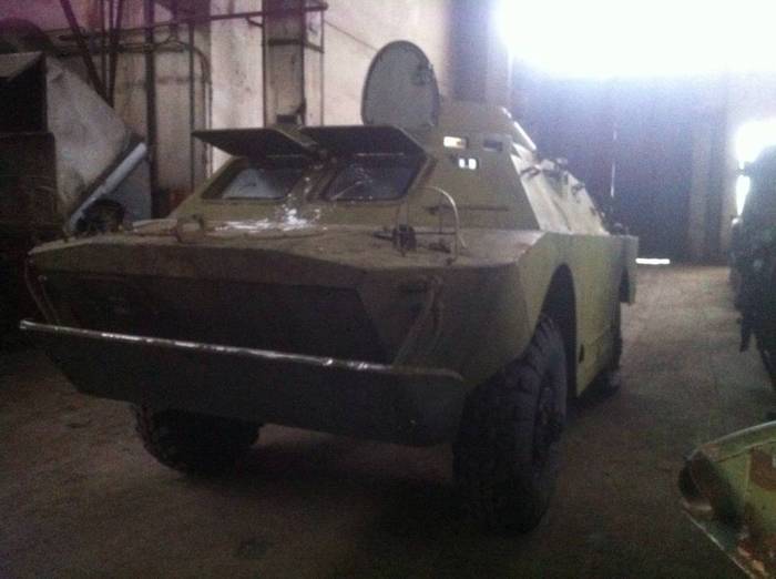 They took a scalp from the next BRDM - My, Atv, Brdm, Tuning, Longpost