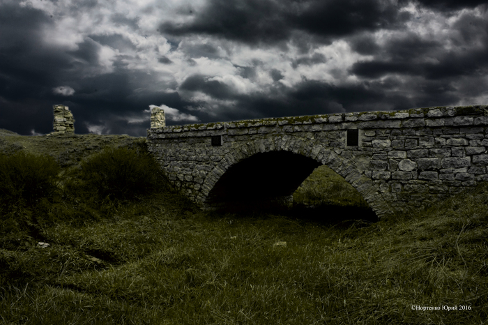 Ekaterininsky bridge in the Orenburg region. - My, The photo, sights, My