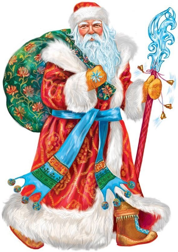 The holiday comes to us! - New Year, Father Frost, Survey, Samara