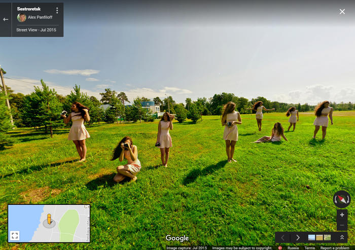     ? Google Street View, Google Maps, 