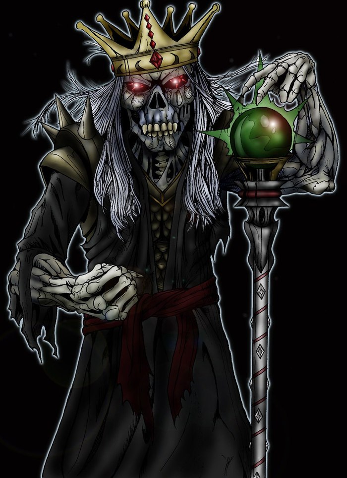 Mythological Creatures - Lich - Necromancy, Immortality, Magic, Video, Longpost