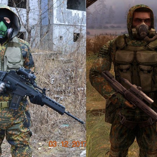 STALKER vs reality. - Stalker, Cosplay, , Airsoft, Longpost