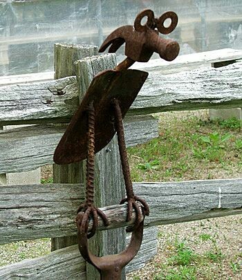 Sculpture of hard country labor waste - Pinterest, Garden tools, , Longpost