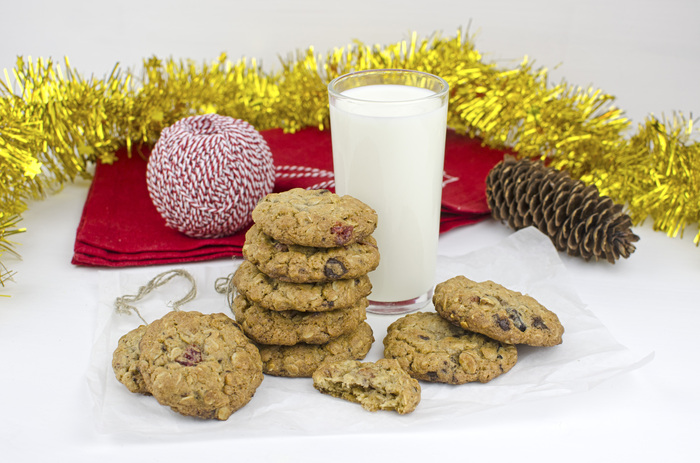 Winter is here: cooking very tasty oatmeal cookies - My, Recipe, Photorecept, Dessert, Dessert recipes, Cookies, New Year, Longpost