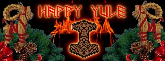 With Yule! - Yule, Scandinavians, Ancient Germans, Happy Holidays, Holidays, Congratulation