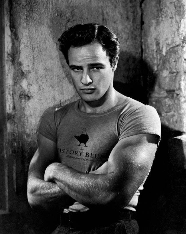 Young Marlon Brando - Men, Actors and actresses, Male beauty, Old photo, Marlon Brando, Girls, Longpost, beauty