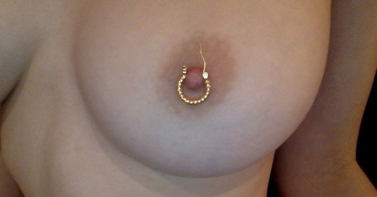 Pierced Nipple Flash