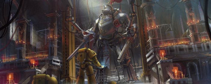 Knight - Warhammer 40k, Wh Art, Space Marine, Hammk