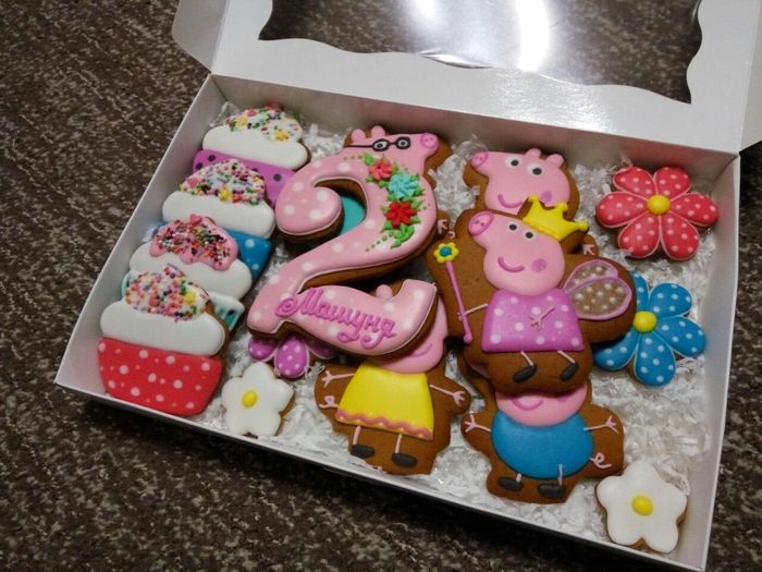 Peppa Pig - My, Gingerbread, Handmade, Hobby, Presents, Peppa Pig, 