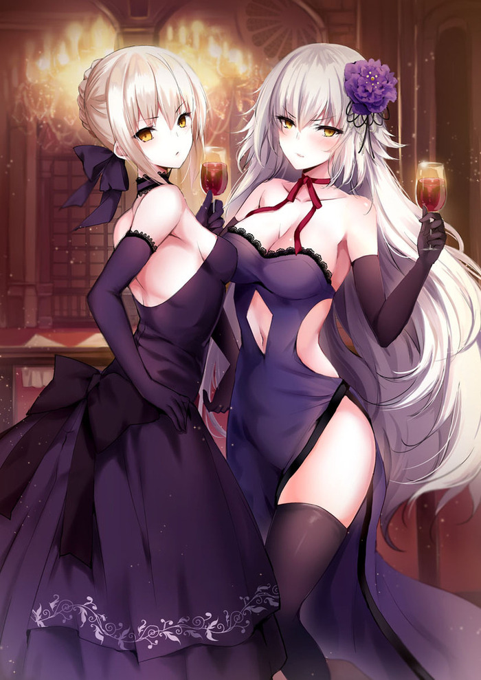 Anime Art - Anime, Anime girls, Anime art, Jeanne alter, Saber alter