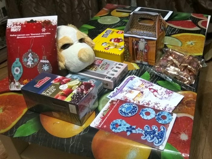 The gift has come - My, New Year's miracle, Gift exchange, Secret Santa