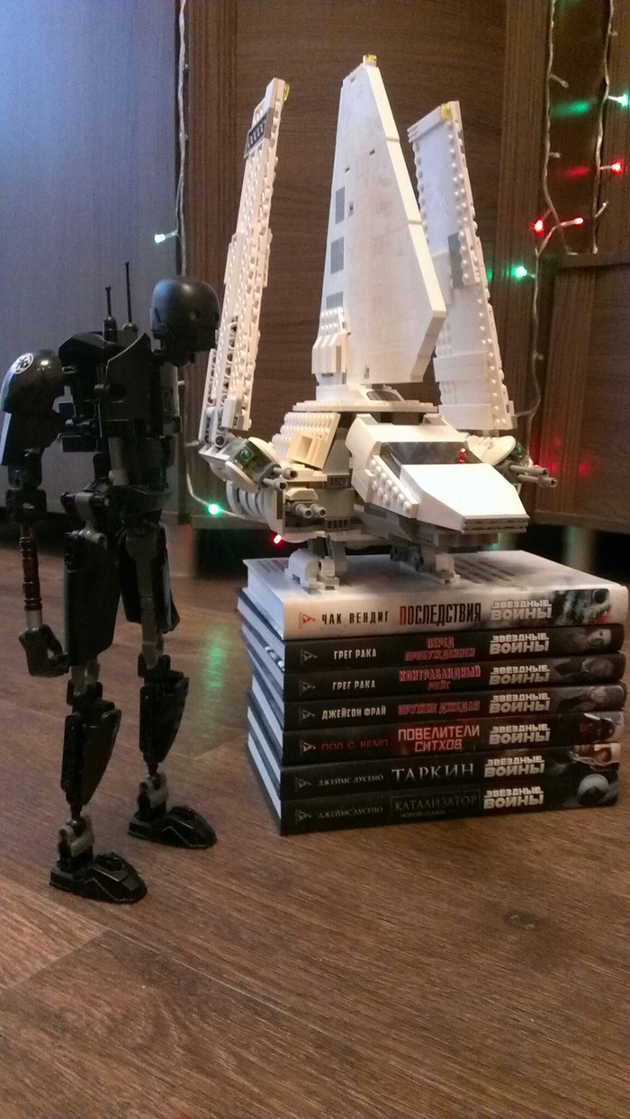 My ZVsh acquisitions and gifts for the year - Star Wars IV: A New Hope, My, Star Wars: Rogue One, Books, Lego star wars, Star Wars