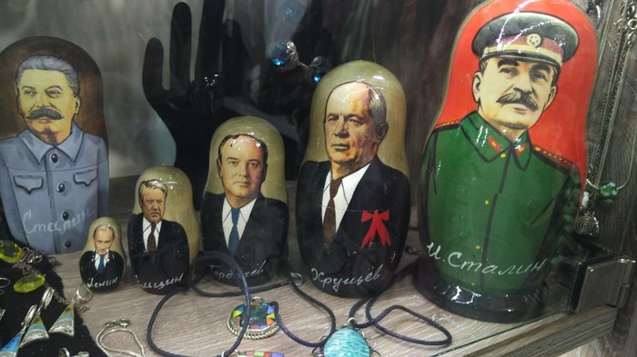 Leader Len(Put)in - My, Lenin, Vladimir Putin, Souvenirs, Matryoshka, Tbilisi