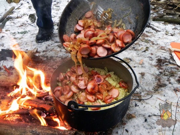 TRAVERTINO PASTA - Nature, Cooking, Hike, Relaxation, Forest, Food, Recipe, Hunting, Longpost