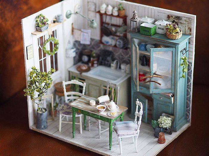 Mini lovers - Modeling, Miniature, Household items, Artist, , The photo, Longpost