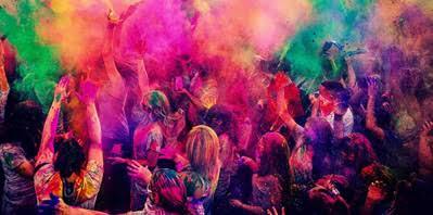 Indian holidays and traditions. - My, India, Holidays, Diwali, Living abroad, Ganesha, Holi color festival, Video, Longpost