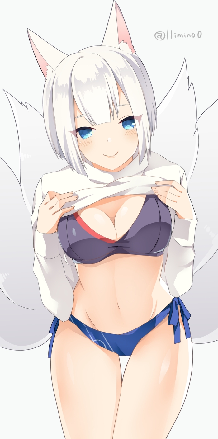 Anime art - Kaga, Azur Lane, Аниме, Anime Art