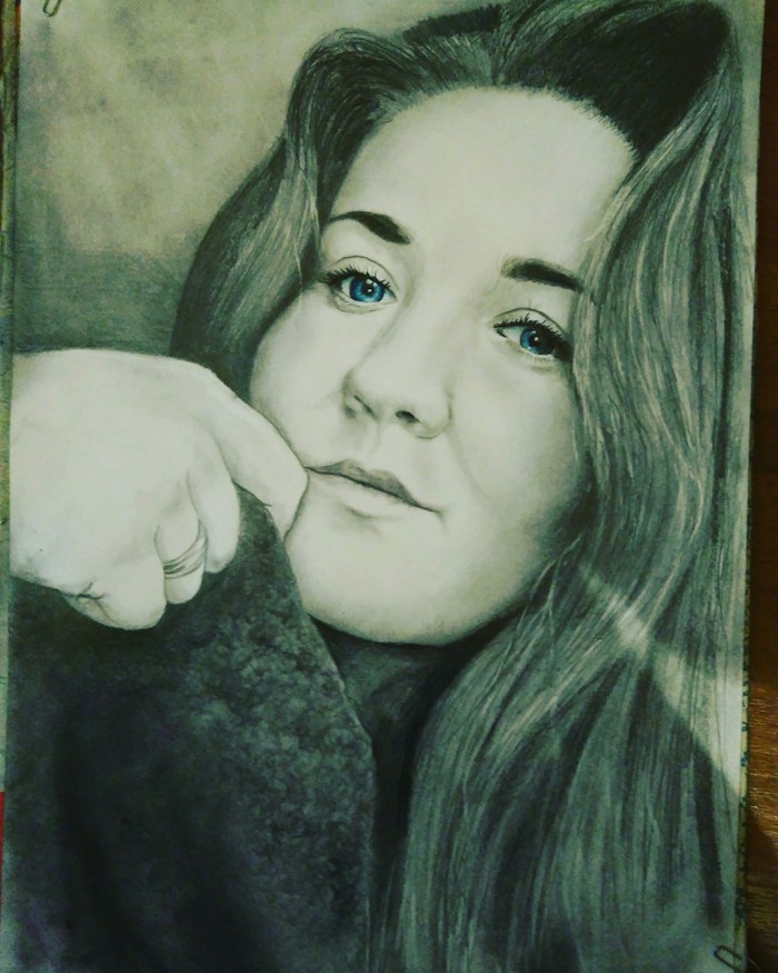 Portrait - Traditional art, Pencil drawing