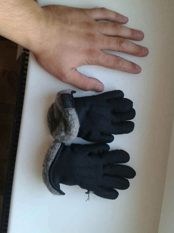 Washed too - My, Gloves, Washing, Leather, Small