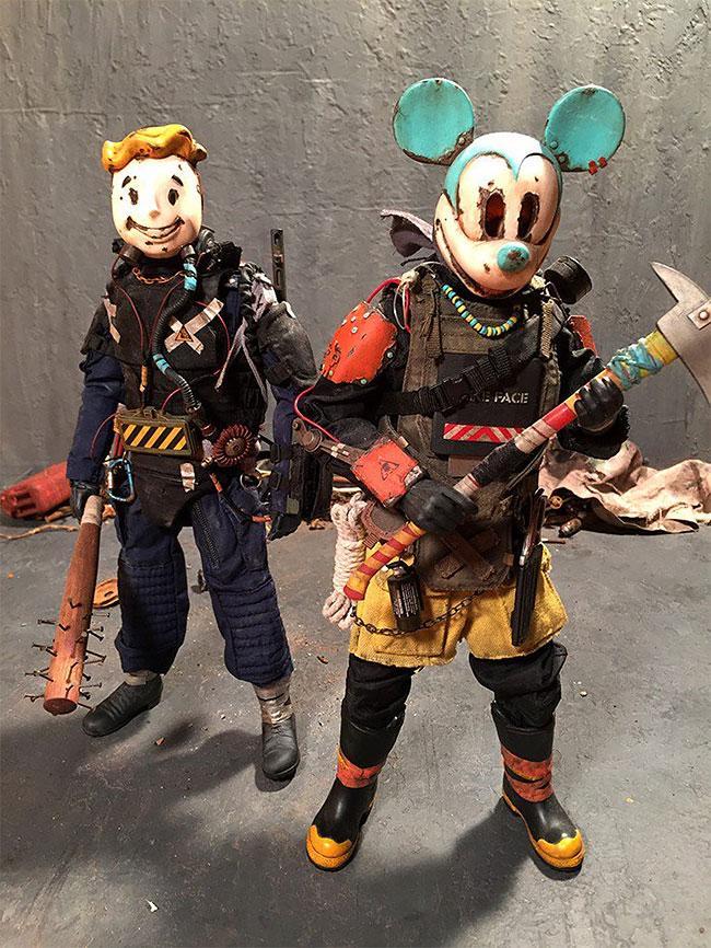 Japanese artist turns children's toys into amazing post-apocalyptic nightmares - Toys, Post apocalypse, Kripota, Longpost