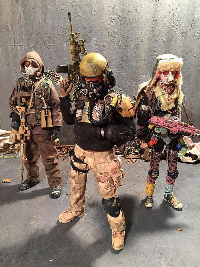 Japanese artist turns children's toys into amazing post-apocalyptic nightmares - Toys, Post apocalypse, Kripota, Longpost