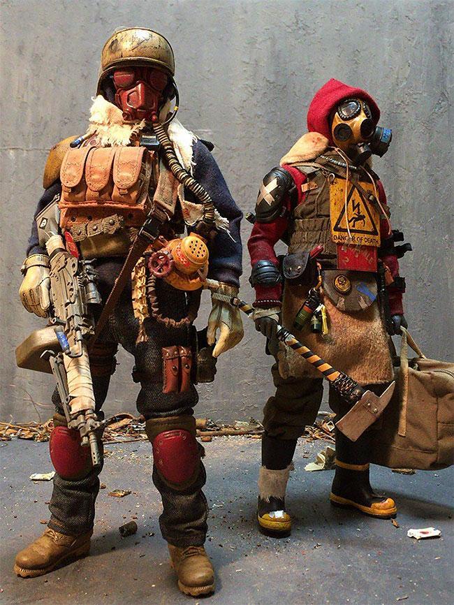 Japanese artist turns children's toys into amazing post-apocalyptic nightmares - Toys, Post apocalypse, Kripota, Longpost