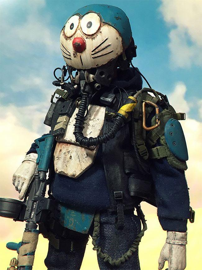 Japanese artist turns children's toys into amazing post-apocalyptic nightmares - Toys, Post apocalypse, Kripota, Longpost