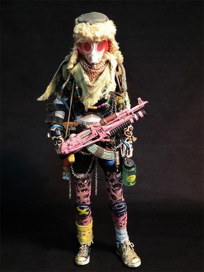 Japanese artist turns children's toys into amazing post-apocalyptic nightmares - Toys, Post apocalypse, Kripota, Longpost