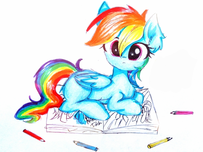 Not Guilty My Little Pony, Ponyart, Rainbow Dash, Liaaqila