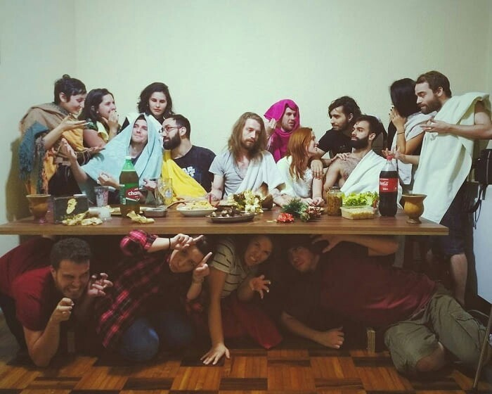 Gala Supper - Leonardo da Vinci, The last supper, Cosplay