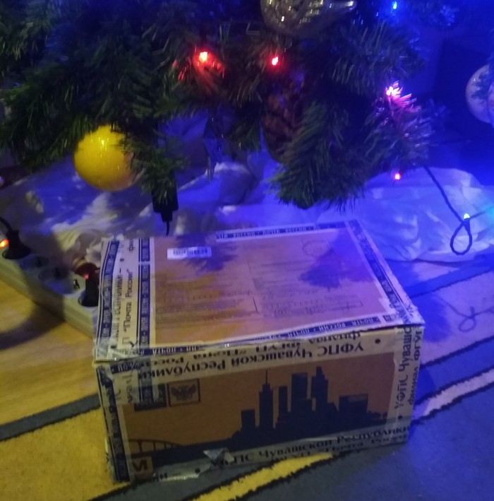 My gift from the Secret Snow Maiden! - My, Secret Santa, Gift exchange, New Year, Longpost