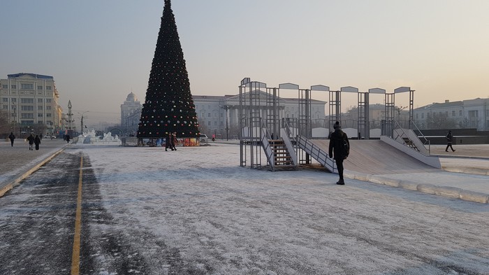 Ледовый Городок Чита 2018 - Моё, Чита, Коррупция, Россия, Позор