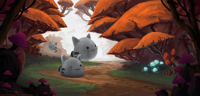 Котятки из Slime Rancher - Slime Rancher, Игры, Компьютерные игры, Милота, Кот