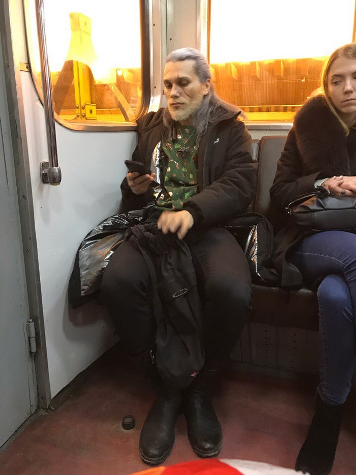 When I lost Roach - Saint Petersburg, Metro, The photo, Geralt of Rivia, Witcher