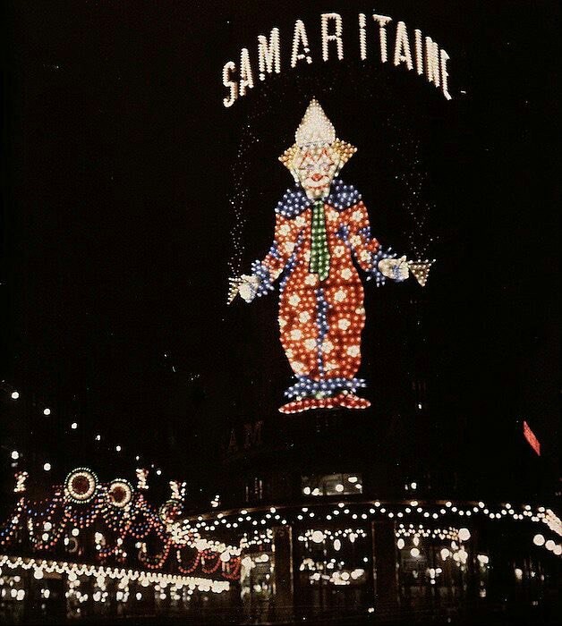 Christmas shop windows from the 1930s in Paris. - Paris, Signboard, Longpost