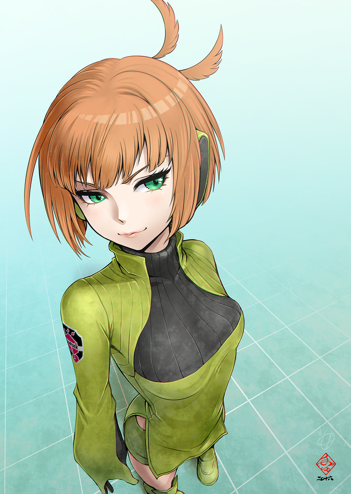 Konami Kirie Anime Art, , World trigger, Konami kirie, Tete