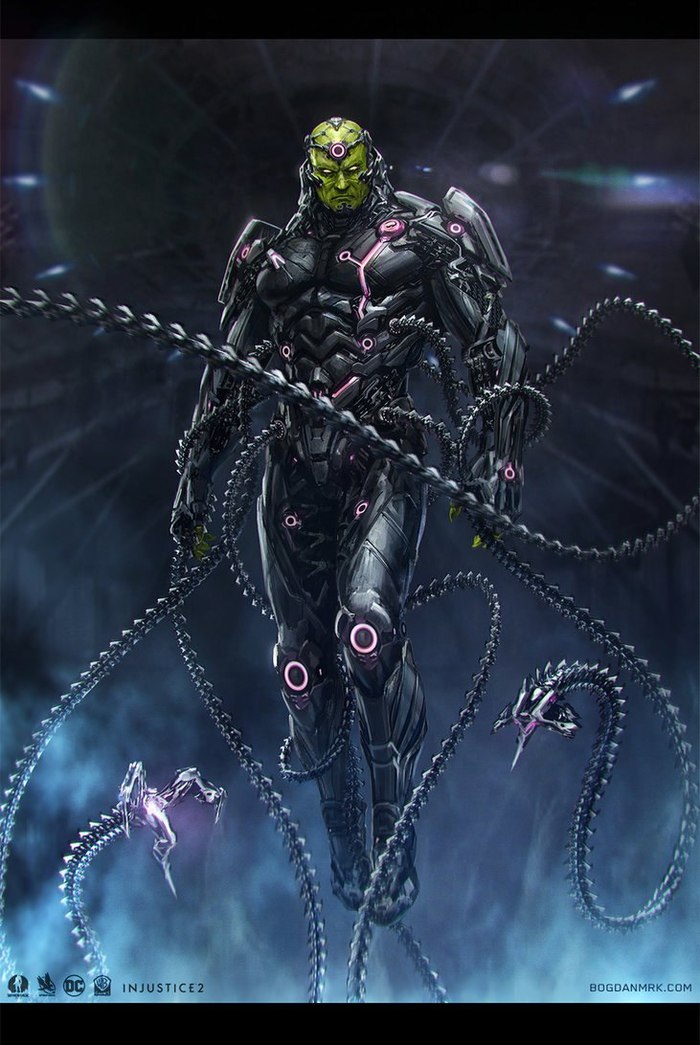 Brainiac - Dc comics, Comics, Art, Brainiac