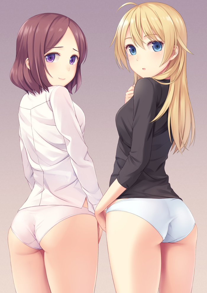 Аниме-арт New Game! (n.g.) - NSFW, Аниме, Anime Art, Anime erotic Art, Длиннопост