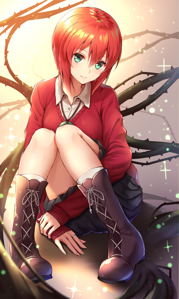 Anime Art №1240 - Аниме, Anime Art, Mahoutsukai no Yome, Hatori chise