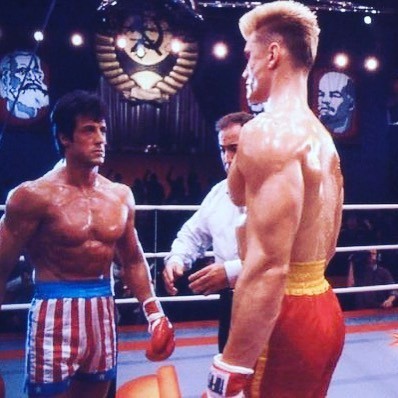 Rocky 4 - Rocky, Ivan Drago, Apollo Creed, Sylvester Stallone, Longpost